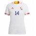 Belgien Dries Mertens #14 kläder Kvinnor VM 2022 Bortatröja Kortärmad